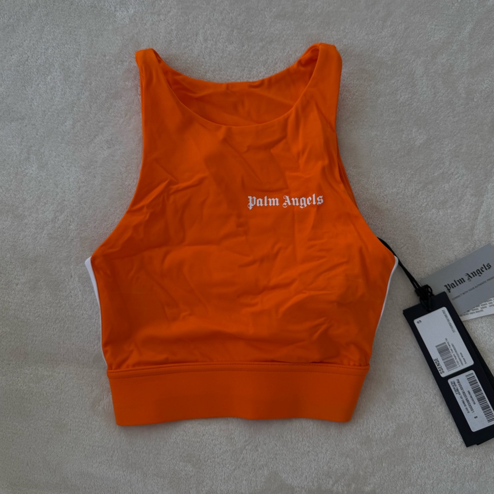 PALM ANGELS CROPTOP CAMI